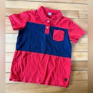 Janie and Jack striped polo youth top